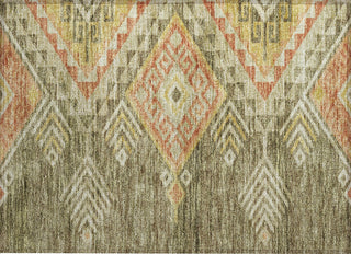 Piper Looms Chantille Global ACN1091 Green Machine Washable Area Rug Scatter Main Image