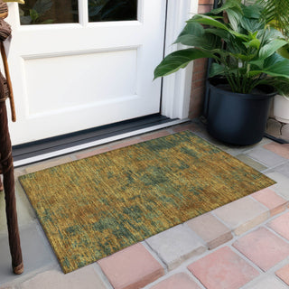 Piper Looms Chantille Abstract ACN1093 Copper Machine Washable Area Rug Scatter Outdoor Lifestyle Image Feature