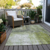 Piper Looms Chantille Modern ACN1095 Aloe Machine Washable Area Rug Outdoor Lifestyle Image Feature