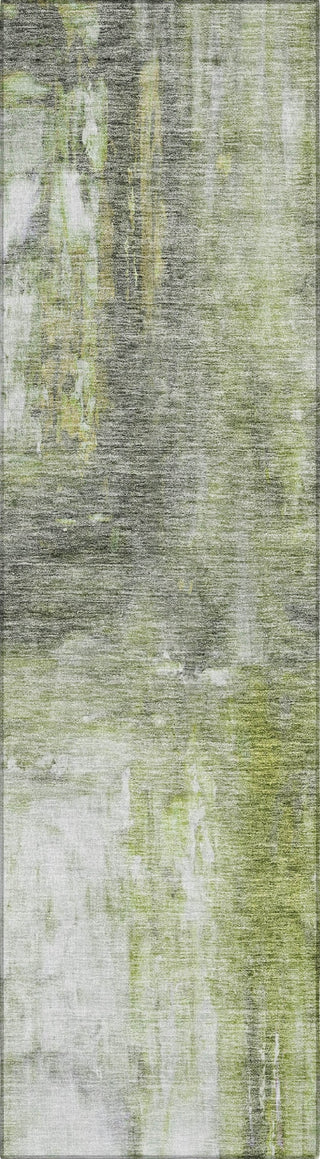 Piper Looms Chantille Modern ACN1095 Aloe Machine Washable Area Rug Runner Main Image