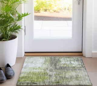 Piper Looms Chantille Modern ACN1095 Aloe Machine Washable Area Rug Scatter Lifestyle Image Feature