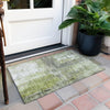Piper Looms Chantille Modern ACN1095 Aloe Machine Washable Area Rug Scatter Outdoor Lifestyle Image Feature