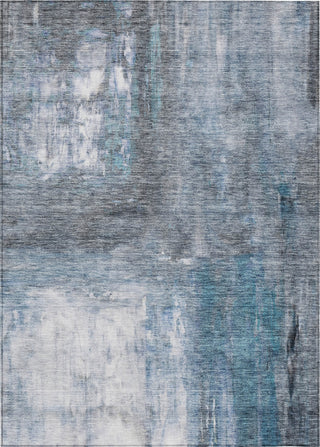 Piper Looms Chantille Modern ACN1095 Blue Machine Washable Area Rug main image