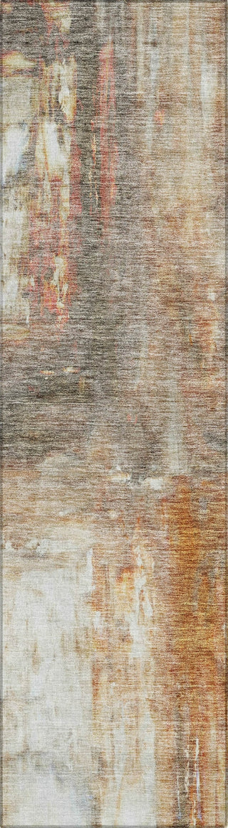 Piper Looms Chantille Modern ACN1095 Copper Machine Washable Area Rug Runner Main Image