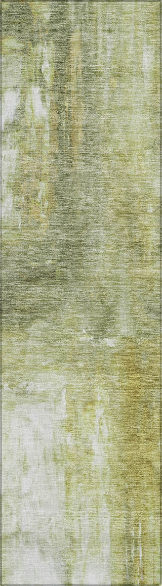 Piper Looms Chantille Modern ACN1095 Sage Machine Washable Area Rug Runner Main Image