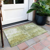 Piper Looms Chantille Modern ACN1095 Sage Machine Washable Area Rug Scatter Outdoor Lifestyle Image Feature