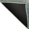 Piper Looms Chantille Modern ACN1096 Blue Machine Washable Area Rug Backing Image