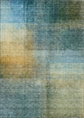 Piper Looms Chantille Modern ACN1096 Blue Machine Washable Area Rug main image