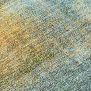 Piper Looms Chantille Modern ACN1096 Blue Machine Washable Area Rug Swatch Image