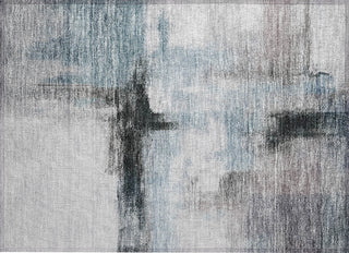 Piper Looms Chantille Modern ACN1097 Blue Machine Washable Area Rug Scatter Main Image