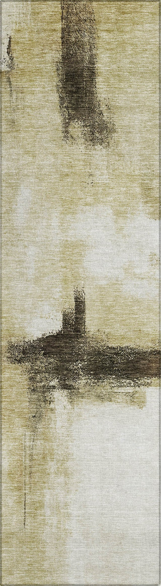 Piper Looms Chantille Modern ACN1097 Wheat Machine Washable Area Rug Runner Main Image