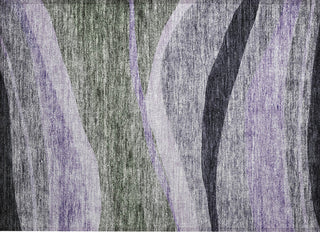 Piper Looms Chantille Swirls ACN1098 Aloe Machine Washable Area Rug Scatter Main Image