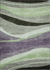 Piper Looms Chantille Swirls ACN1098 Purple Machine Washable Area Rug main image