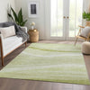 Piper Looms Chantille Swirls ACN1099 Aloe Machine Washable Area Rug Lifestyle Image Feature
