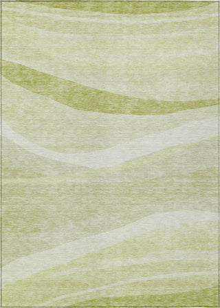 Piper Looms Chantille Swirls ACN1099 Aloe Machine Washable Area Rug main image