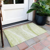 Piper Looms Chantille Swirls ACN1099 Aloe Machine Washable Area Rug Scatter Outdoor Lifestyle Image Feature