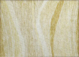 Piper Looms Chantille Swirls ACN1099 Wheat Machine Washable Area Rug Scatter Main Image