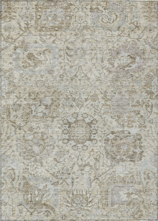 Piper Looms Chantille Damask ACN1102 Ivory Machine Washable Area Rug main image