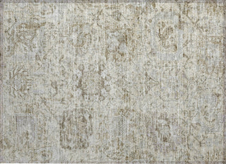 Piper Looms Chantille Damask ACN1102 Ivory Machine Washable Area Rug Scatter Main Image