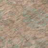 Piper Looms Chantille Damask ACN1105 Coral Machine Washable Area Rug Swatch Image
