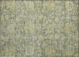 Piper Looms Chantille Damask ACN1105 Sage Machine Washable Area Rug Scatter Main Image