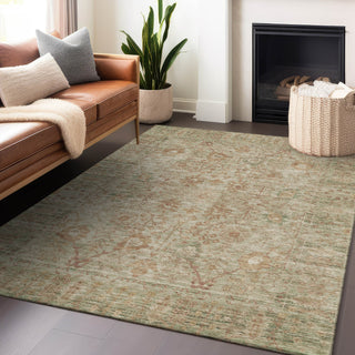 Piper Looms Chantille Global ACN1106 Beige Machine Washable Area Rug Lifestyle Image Feature