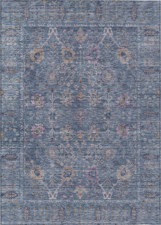 Piper Looms Chantille Global ACN1106 Blue Machine Washable Area Rug main image