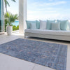 Piper Looms Chantille Global ACN1106 Blue Machine Washable Area Rug Outdoor Lifestyle Image Feature