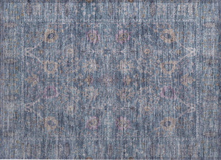 Piper Looms Chantille Global ACN1106 Blue Machine Washable Area Rug Scatter Main Image