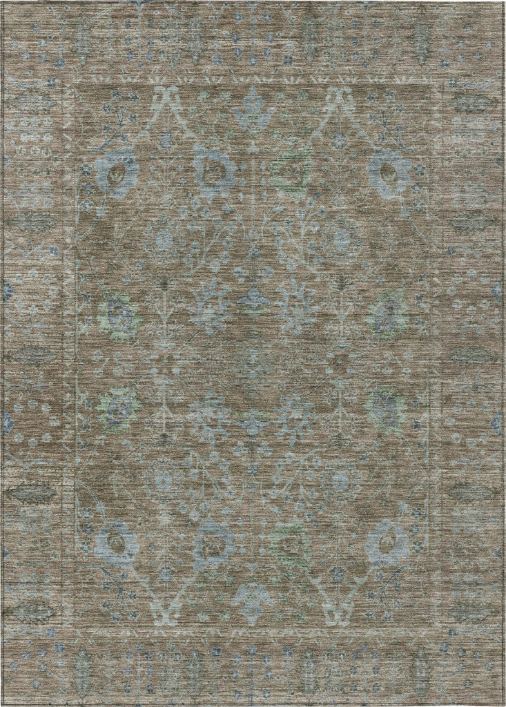 Piper Looms Chantille Global ACN1106 Brown Machine Washable Area Rug main image