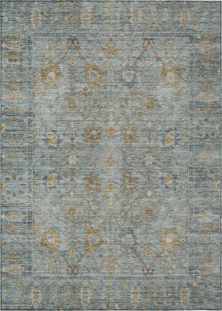 Piper Looms Chantille Global ACN1106 Teal Machine Washable Area Rug main image