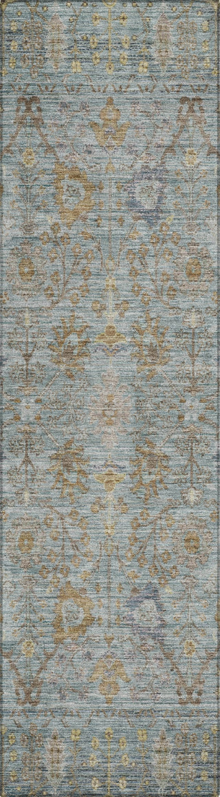 Piper Looms Chantille Global ACN1106 Teal Machine Washable Area Rug Runner Main Image