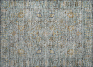 Piper Looms Chantille Global ACN1106 Teal Machine Washable Area Rug Scatter Main Image