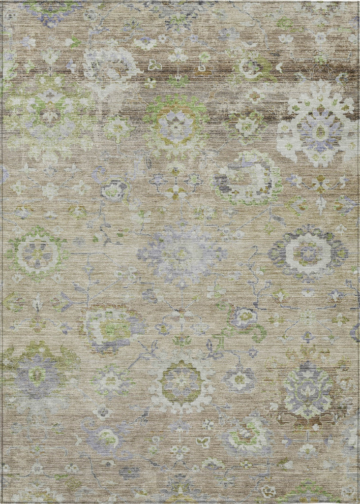 Piper Looms Chantille Global ACN1107 Beige Machine Washable Area Rug main image