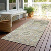 Piper Looms Chantille Global ACN1107 Beige Machine Washable Area Rug Runner Outdoor Lifestyle Image Feature
