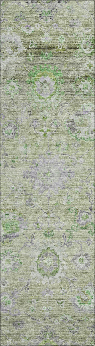 Piper Looms Chantille Global ACN1107 Mint Machine Washable Area Rug Runner Main Image