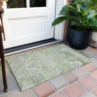 Piper Looms Chantille Global ACN1107 Mint Machine Washable Area Rug Scatter Outdoor Lifestyle Image Feature