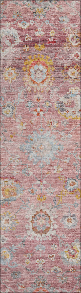 Piper Looms Chantille Global ACN1107 Pink Machine Washable Area Rug Runner Main Image
