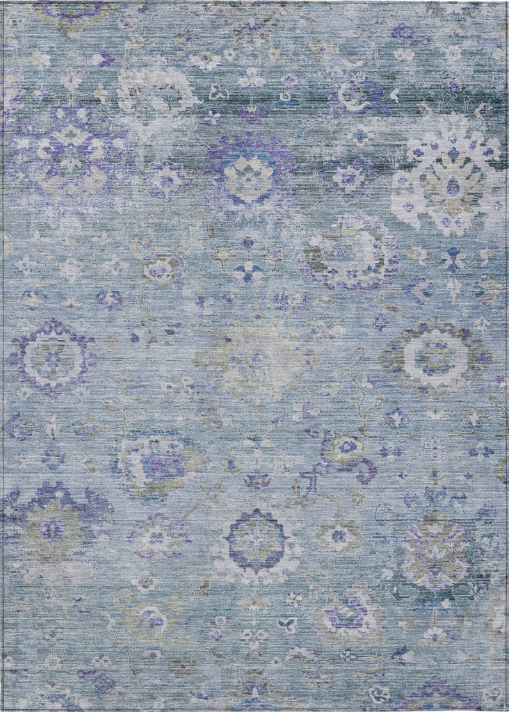 Piper Looms Chantille Global ACN1107 Sky Machine Washable Area Rug main image