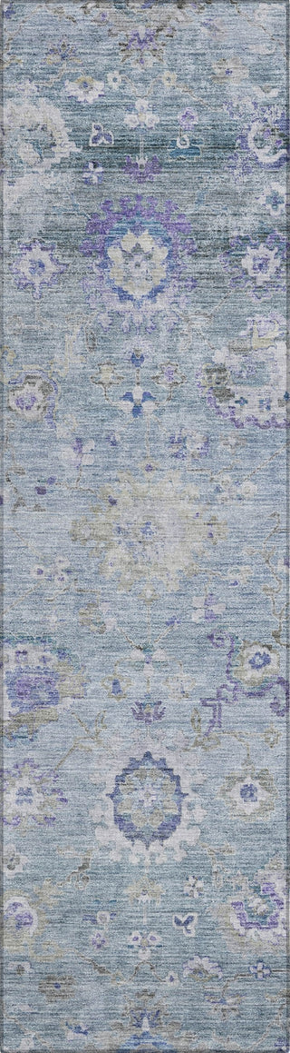 Piper Looms Chantille Global ACN1107 Sky Machine Washable Area Rug Runner Main Image