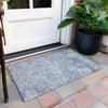 Piper Looms Chantille Global ACN1107 Sky Machine Washable Area Rug Scatter Outdoor Lifestyle Image Feature