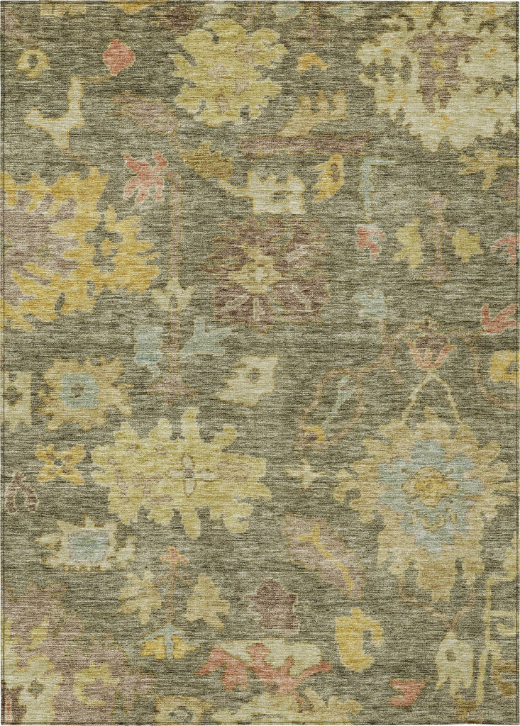 Piper Looms Chantille Global ACN1108 Aloe Machine Washable Area Rug main image