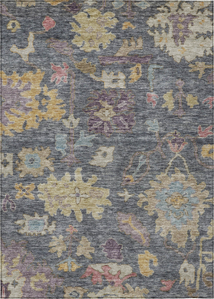 Piper Looms Chantille Global ACN1108 Blue Machine Washable Area Rug main image