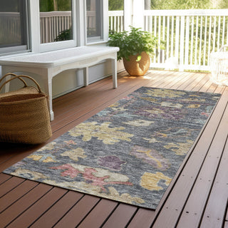 Piper Looms Chantille Global ACN1108 Blue Machine Washable Area Rug Runner Outdoor Lifestyle Image Feature