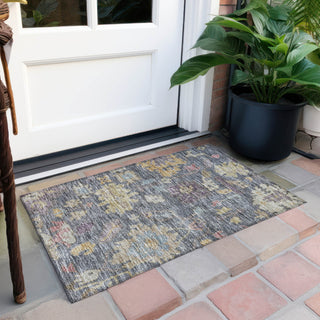 Piper Looms Chantille Global ACN1108 Blue Machine Washable Area Rug Scatter Outdoor Lifestyle Image Feature