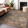 Piper Looms Chantille Global ACN1108 Brown Machine Washable Area Rug Lifestyle Image Feature
