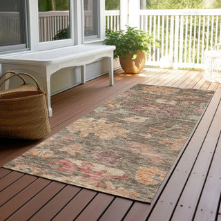 Piper Looms Chantille Global ACN1108 Brown Machine Washable Area Rug Runner Outdoor Lifestyle Image Feature