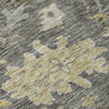 Piper Looms Chantille Global ACN1108 Gray Machine Washable Area Rug Swatch Image