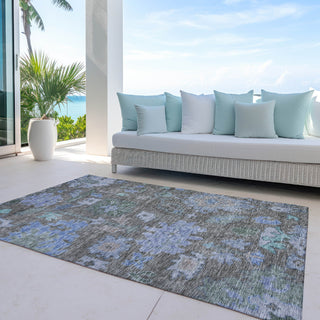Piper Looms Chantille Global ACN1108 Taupe Machine Washable Area Rug Outdoor Lifestyle Image Feature