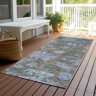 Piper Looms Chantille Global ACN1108 Taupe Machine Washable Area Rug Runner Outdoor Lifestyle Image Feature